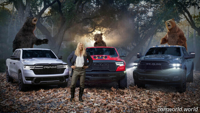 1500 Ramcharger Stars In Ram's Beary Good Super Bowl Ad | Carscoops